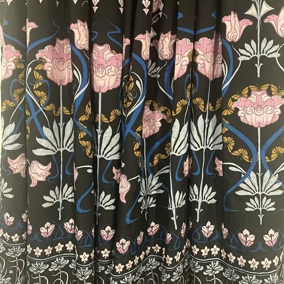 New ANTHROPOLOGIE Dasha Smocked Midi Dress - Picture 13 of 13